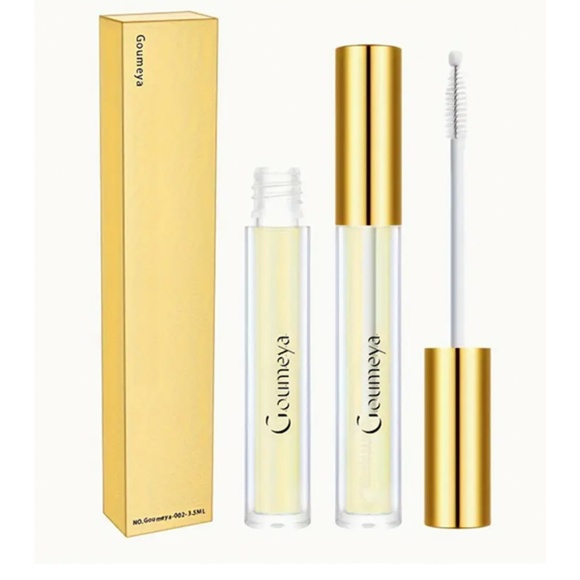 Goumeya Natural Eyelash & Eyebrow Serum - Volumizing, Lengthening & Curling Gel - Picture 1 of 8